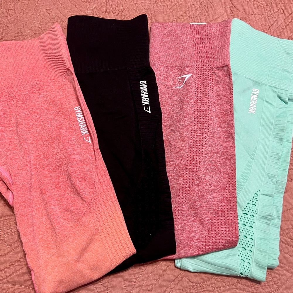 GYMSHARK gym shark leggings bundle